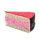 Торт Маковый с малиновым муссом