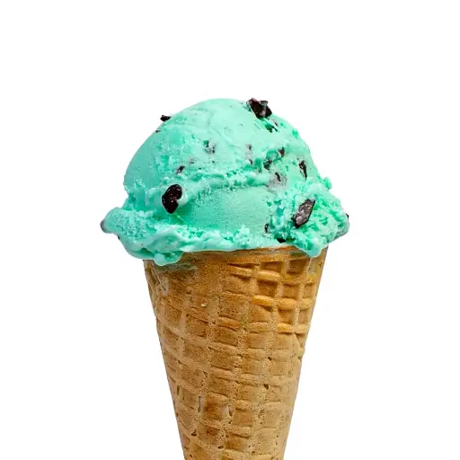 [Мороженое] Мороженое сливочное с ароматом Мята и шоколадной крошкой