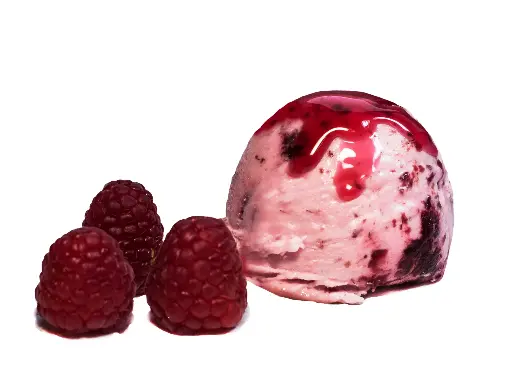 [Мороженое] Мороженое сливочное с Малиной и маршмеллоу